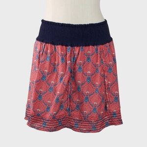 Free People Printed Mini Skirt